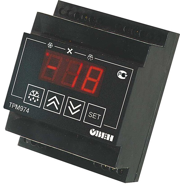 ТРМ974 блок управления средне- и низкотемпературными холодильными машинами с автоматической разморозкой