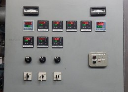 Модернизация щита управления водогрейным котлом КВГМ