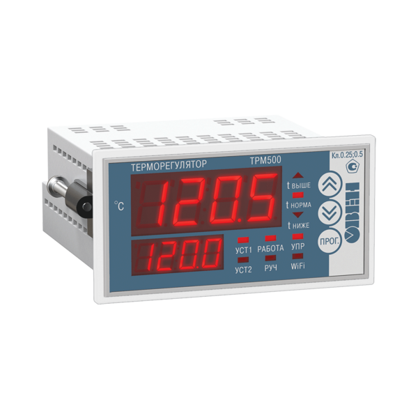 Промышленный терморегулятор ТРМ500-Щ2.WIFI