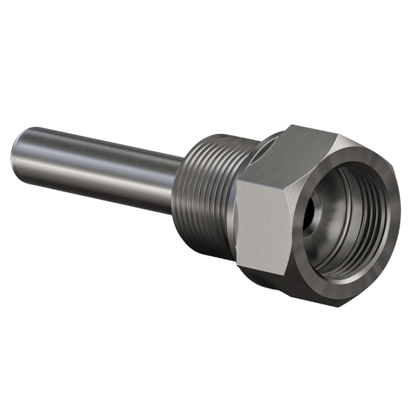 Гильза защитная ГЗ.16, ГЗ.25 сварная цилиндрическая для датчиков температуры диаметром 8 и 10 мм 