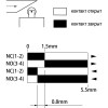 Диаграмма работы контактной группы MTB4-LZ8112