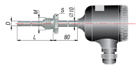 ДТС065 термосопротивления с выходным сигналом 4…20 мА