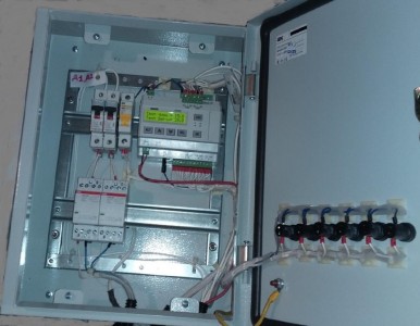 Состав шкафа контроля силовых агрегатов