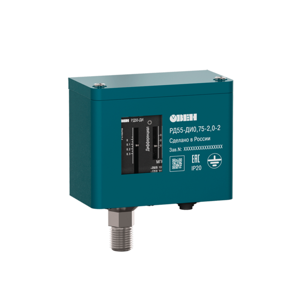 РД55-ДИ реле избыточного давления для насосов