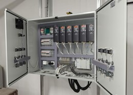 Шкаф автоматизации насосной станции
