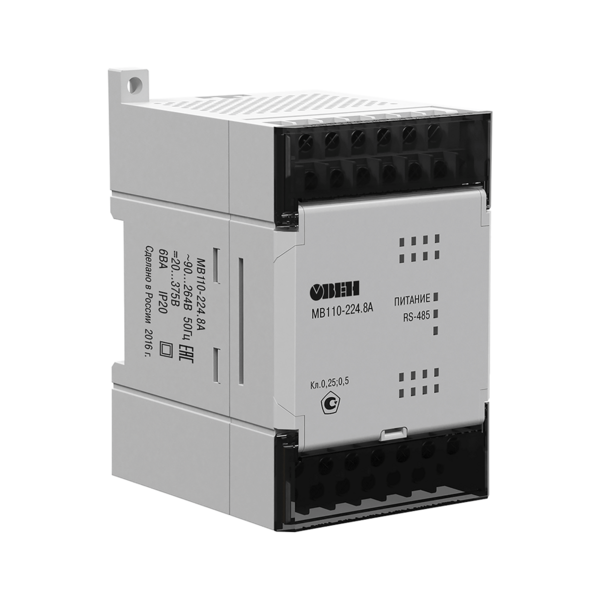 Модули аналогового ввода с универсальными входами МВ110-8А