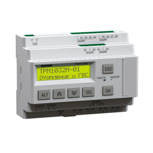 контроллер для регулирования температуры в системах отопления и ГВС ТРМ1032М