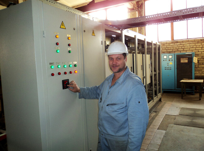 Вячеслав Порываев на объекте (фото из личного архива)