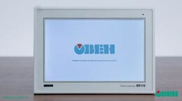 ОВЕН ВП110. Смена стартового логотипа