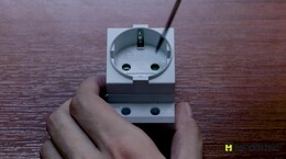 Щитовая розетка на DIN-рейку MEYERTEC MT-DRS