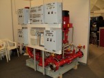 Шкаф управления станции пожаротушения на базе оборудования ОВЕН