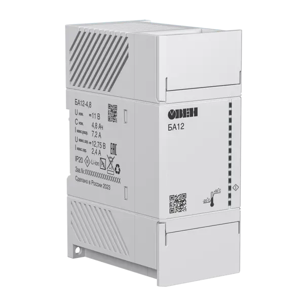 БА12-4,8 блоки аккумуляторные Li-ion для ИБП