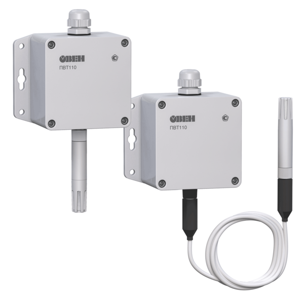 ПВТ110 промышленный датчик (преобразователь) влажности и температуры воздуха