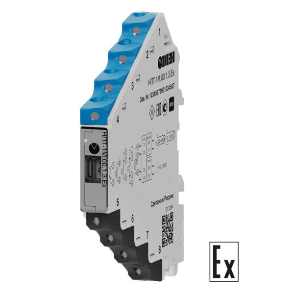 НПТ-1М.Eх активный барьер искрозащиты с межповерочным интервалом 5 лет