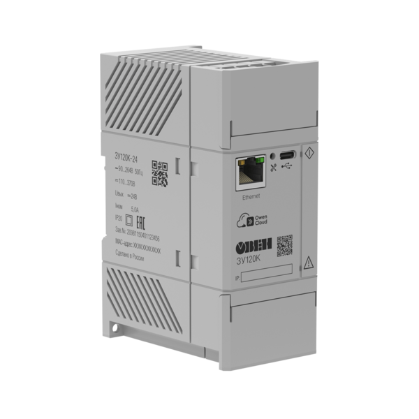 ЗУ120К зарядное устройство для аккумуляторных батарей с интерфейсом Ethernet