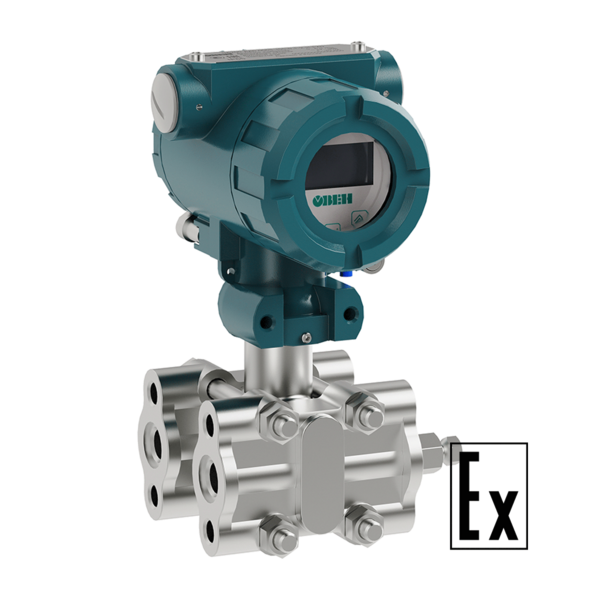 ПД100И-155-2-Exd взрывозащищенный датчик перепада давления с ЖК-индикацией