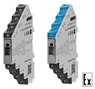 Рис. 3. Модернизированные нормирующие преобразователи НПТ-1М и НПТ-1М.Ех