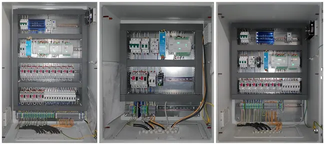 Шкафы управления (вид внутри)​​​​​​​