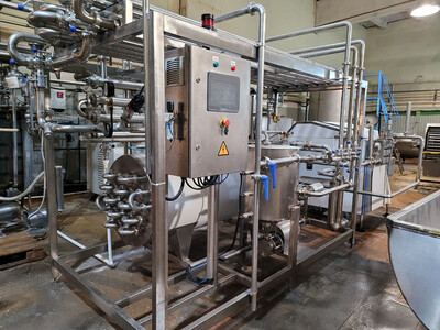 Пастеризационно-охладительная установка