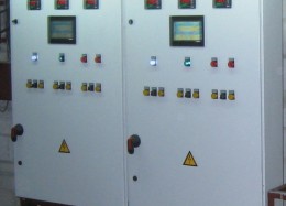 Шкаф управления вентиляционно-климатическими установками в Гродненском ледовом дворце