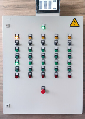 Шкаф управления на оборудовании ОВЕН