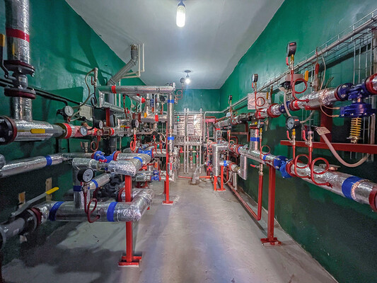 Модернизация одного из домов на набережной Фонтанки