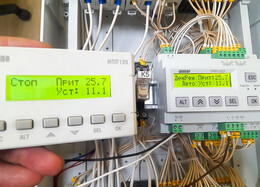 Оснащение шкафов управления вентиляцией ОВЕН ИПП120 для дистанционного контроля