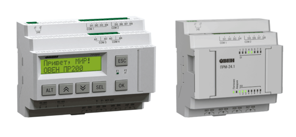 ОВЕН ПР200 и ОВЕН ПРМ