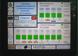 Автоматизация экструдеров для ООО "Нева-Кабель" СПб