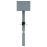 ПВТ100-К канальный промышленный датчик (преобразователь) влажности и температуры воздуха. Фото/видео