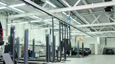 Автоматизация систем вентиляции в автотехцентре на ОВЕН ТРМ1033