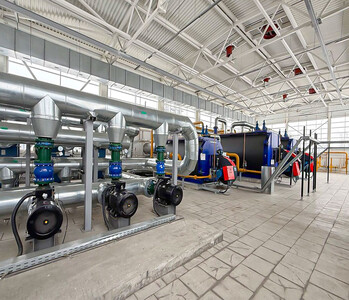 Общий вид с сетевыми насосами