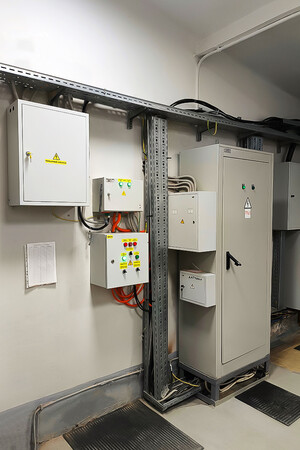 Шкафы управления на станции ВЗУ