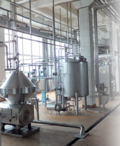 Система регулирования подачи воды на Барнаульском молочном комбинате