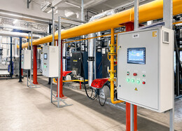 Автоматизация реконструированной газовой котельной