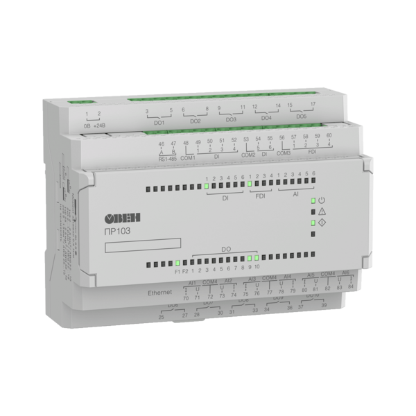 ПР103 программируемое реле с Ethernet