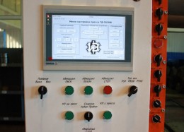 Система управления прессом запрессовки подшипников железнодорожных колес ГД-503М