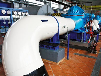 Насосная станция технической воды для паровой турбины