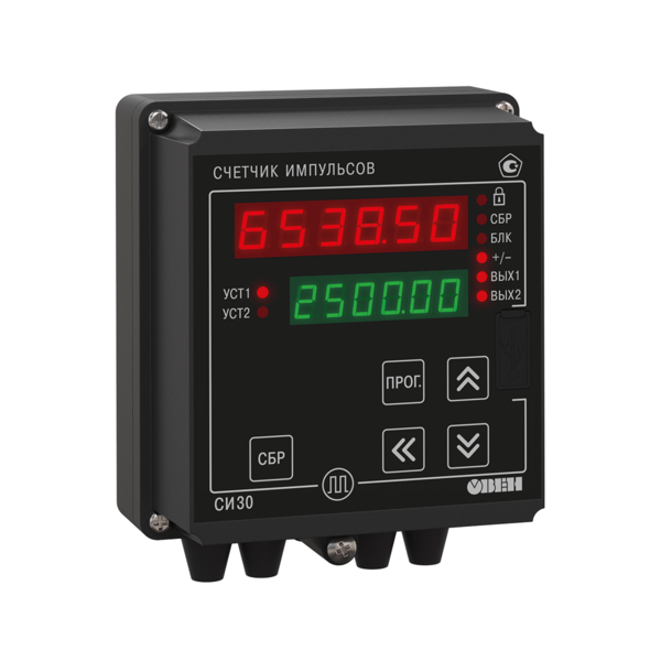 Счетчик импульсов ОВЕН СИ30 настенный корпус Н