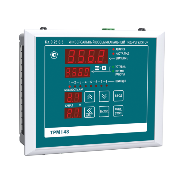Универсальный ПИД-регулятор ОВЕН ТРМ148 в щитовом корпусе Щ7