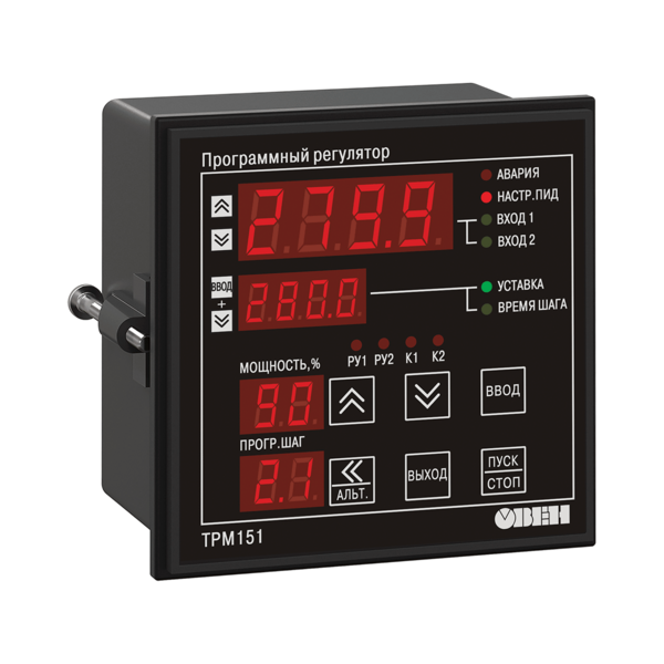 ПИД-регулятор ОВЕН ТРМ151 в щитовом корпусе Щ1