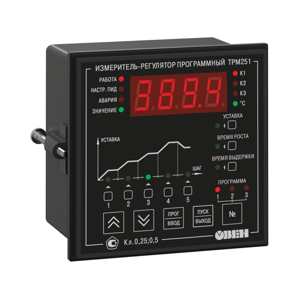 ПИД-регулятор ТРМ251 в щитовом корпусе Щ1