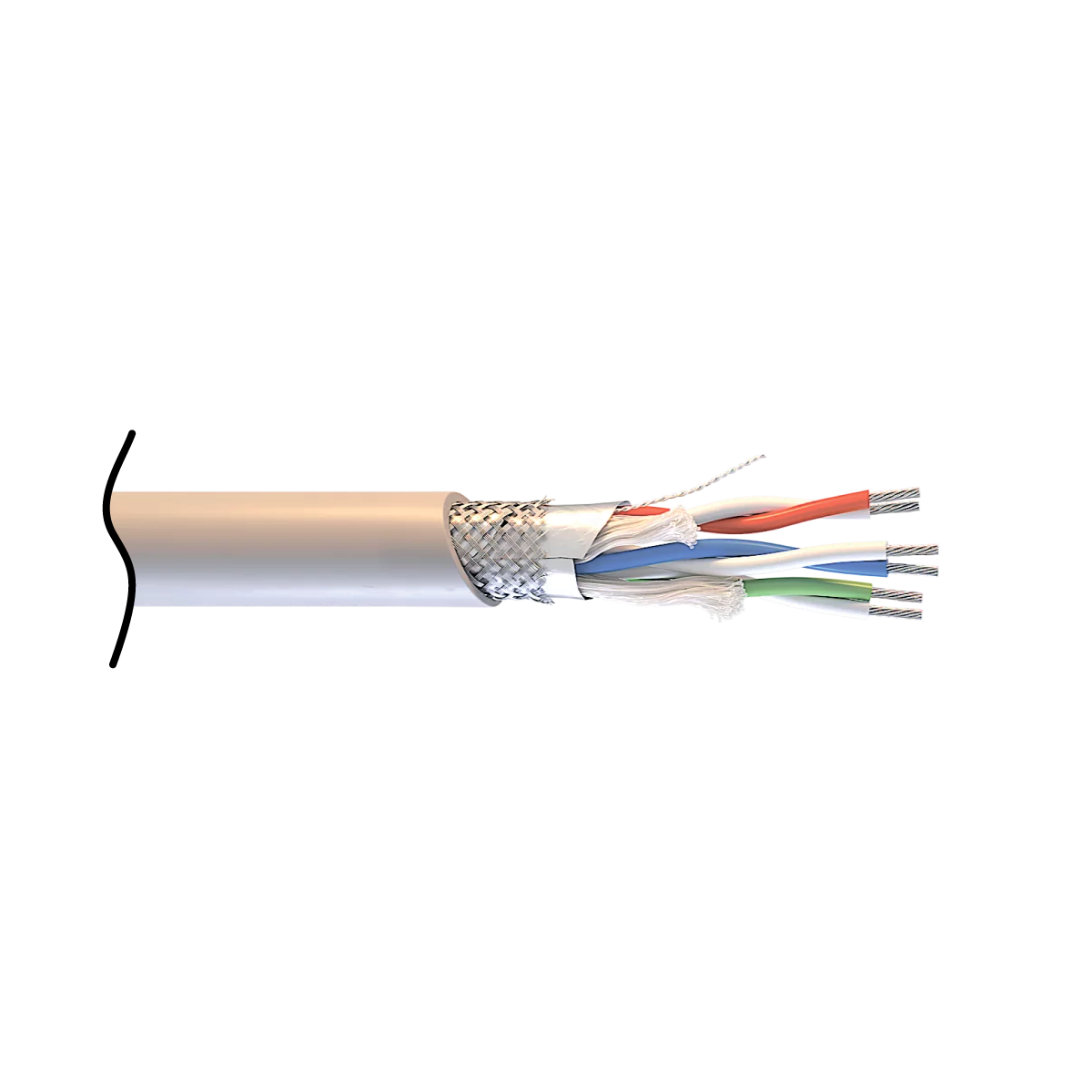 Интерфейсный кабель СегментКИ-485 для промышленного интерфейса групповой прокладки
