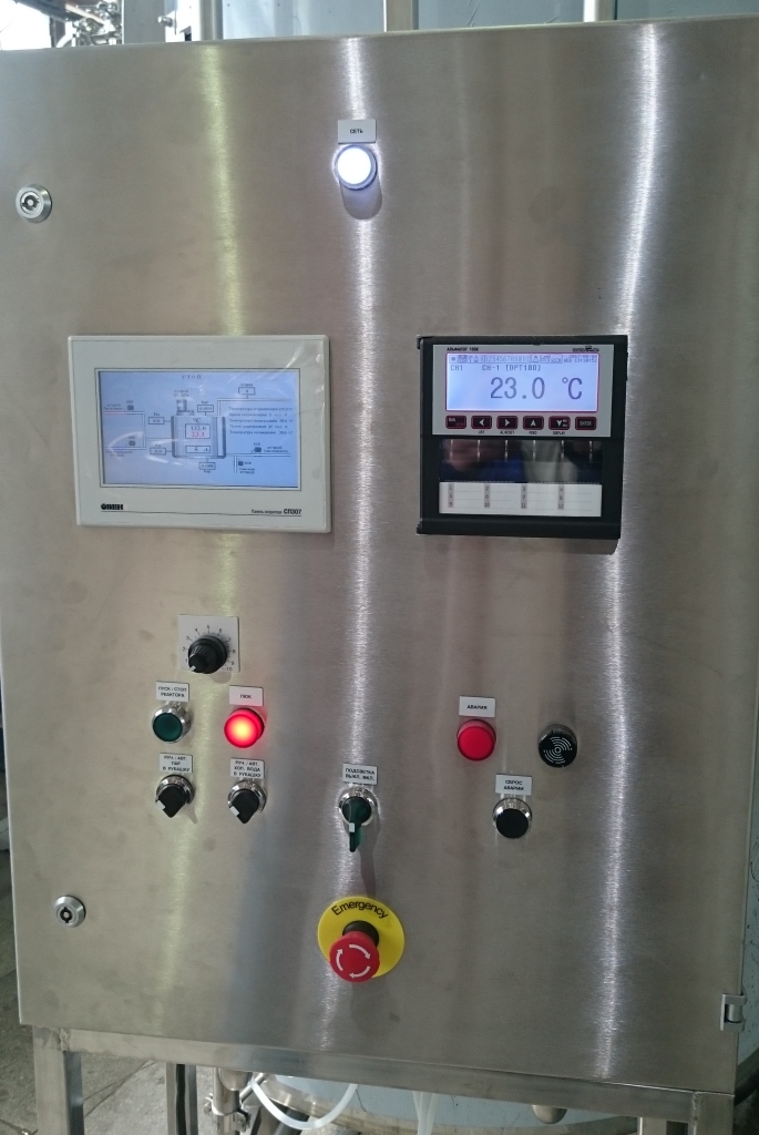 Шкаф управления для емкости биореактора